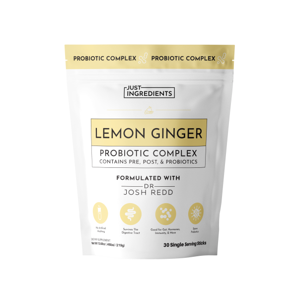 Lemon Ginger 3-In-1 Probiotic Complex