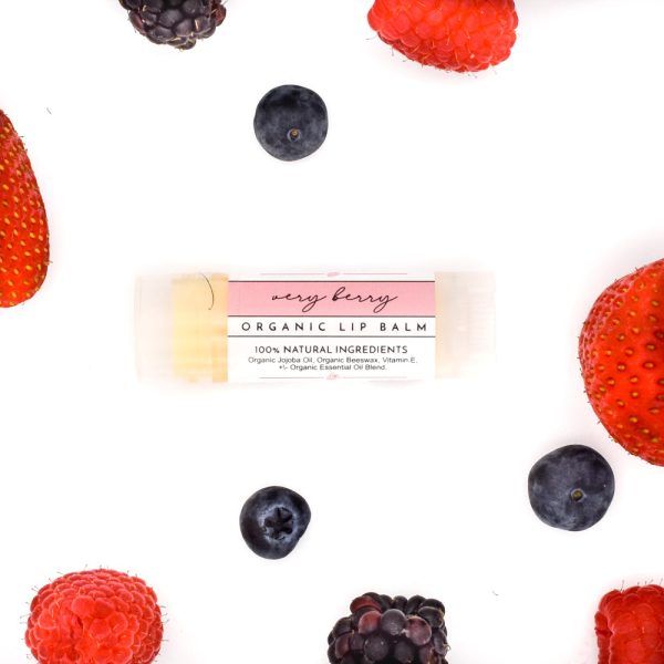 Very Berry Organic Lip Balm