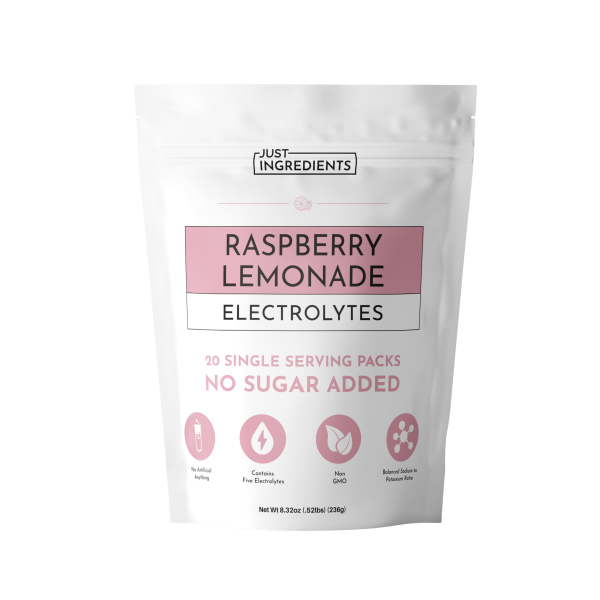 Raspberry Lemonade Electrolytes - Single Serving Packs (20)
