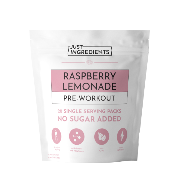 Raspberry Lemonade Pre-Workout Single Serving Packs (20)