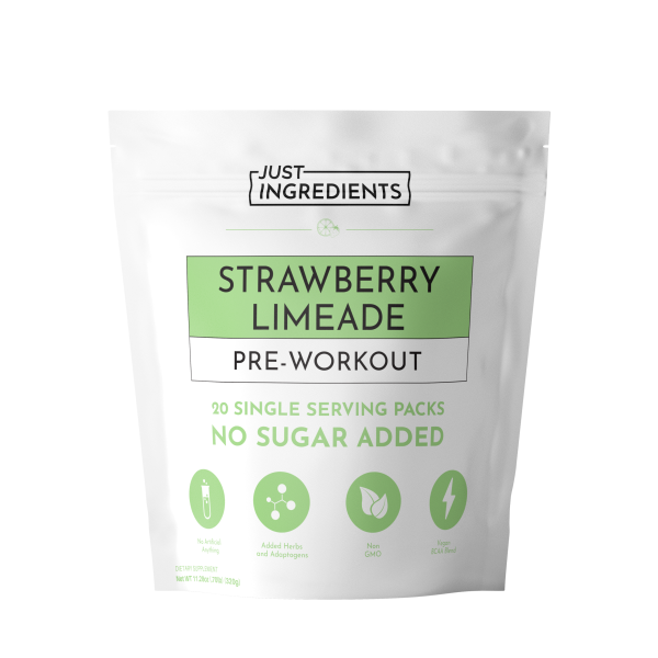 Strawberry Limeade Pre-Workout Single Serving Packs (20)