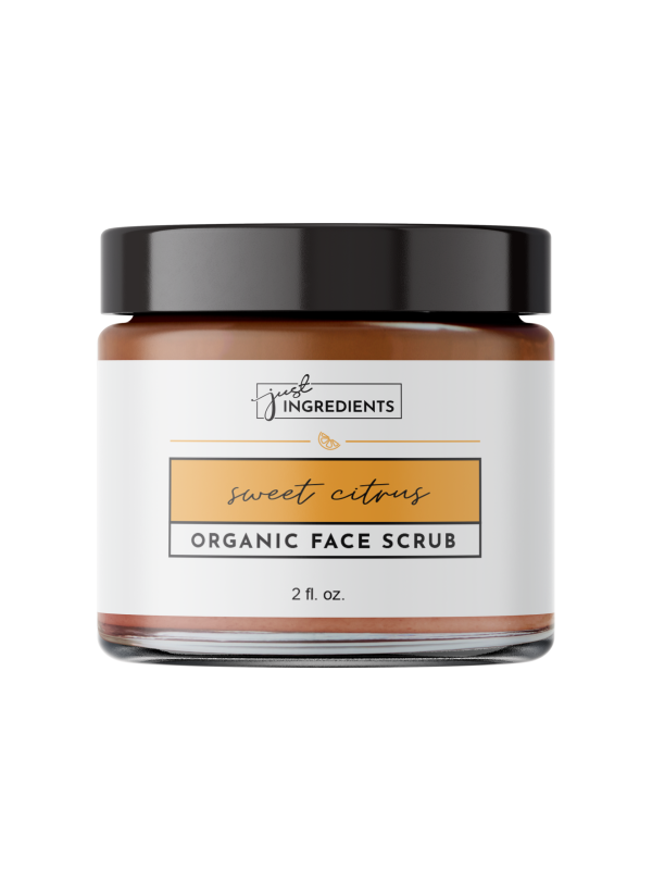 Sweet Citrus Organic Face Scrub