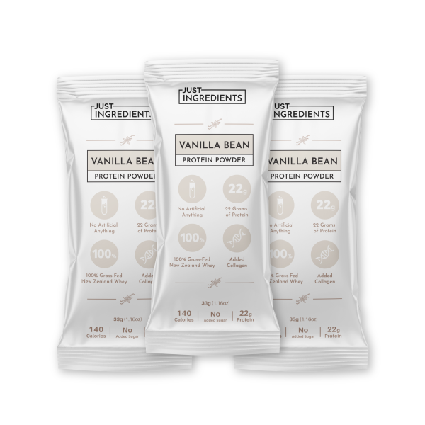 Vanilla Bean Protein Powder Travel Packs (14 Sticks)